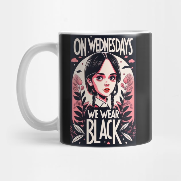 On Wednesdays Wear Black by TooplesArt